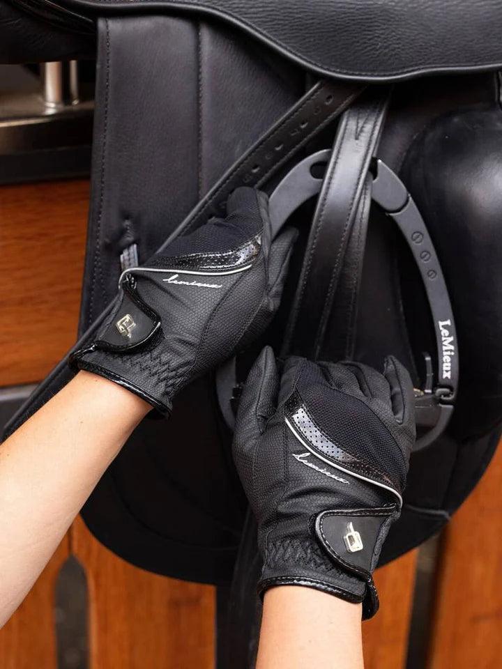 LeMieux Ridehandsker Sort