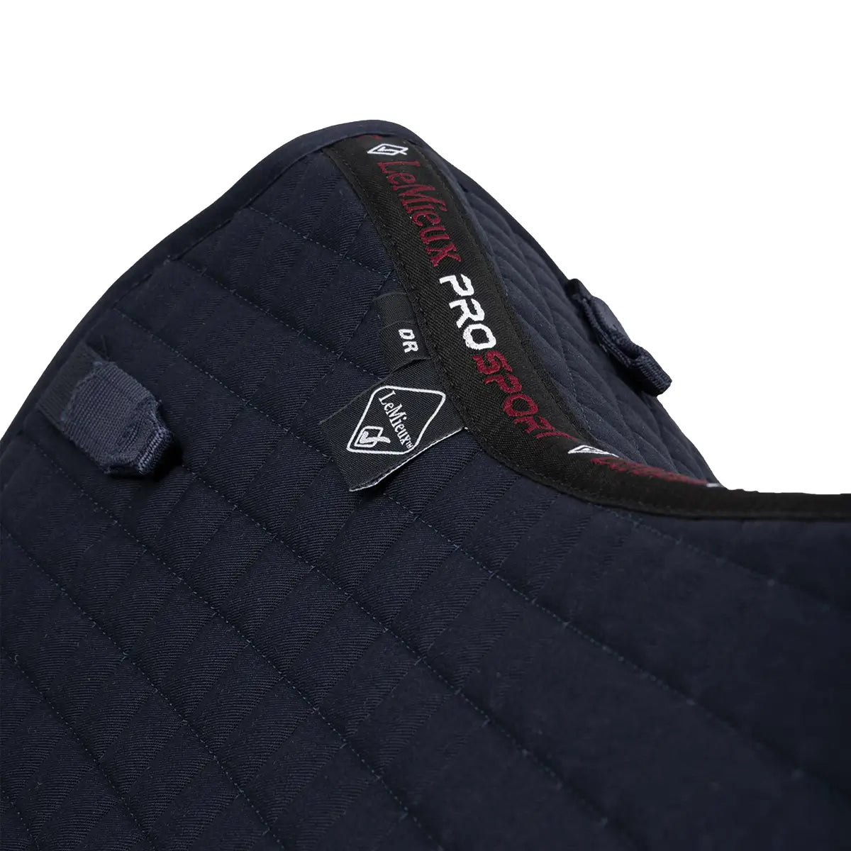 LeMieux Dressurunderlag - Cotton Dressage Square Navy (16 tommer)