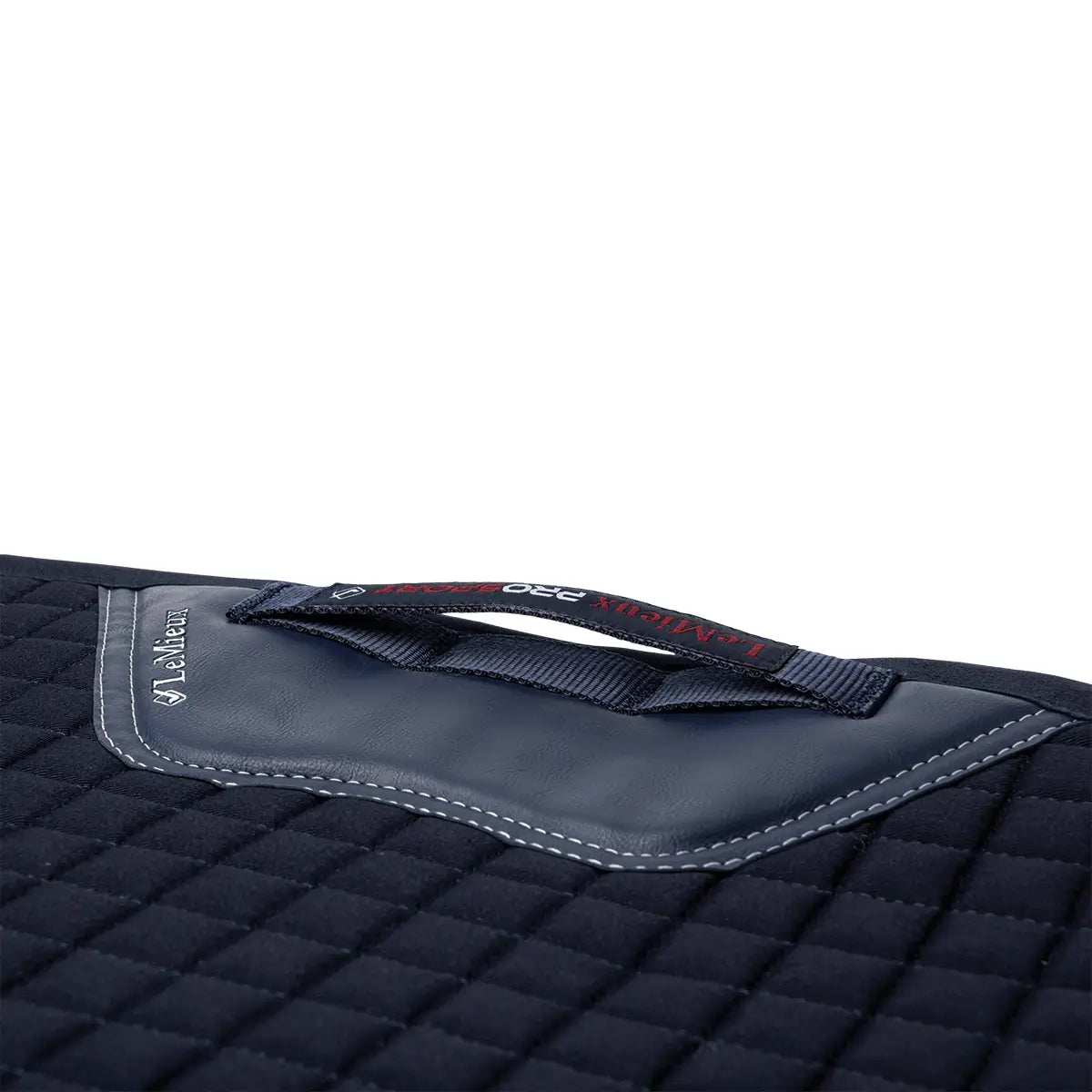 LeMieux Dressurunderlag - Cotton Dressage Square Navy (16 tommer)