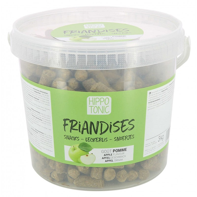 HIPPOTONIC Hestegodbidder – Æblesmag 3 kg