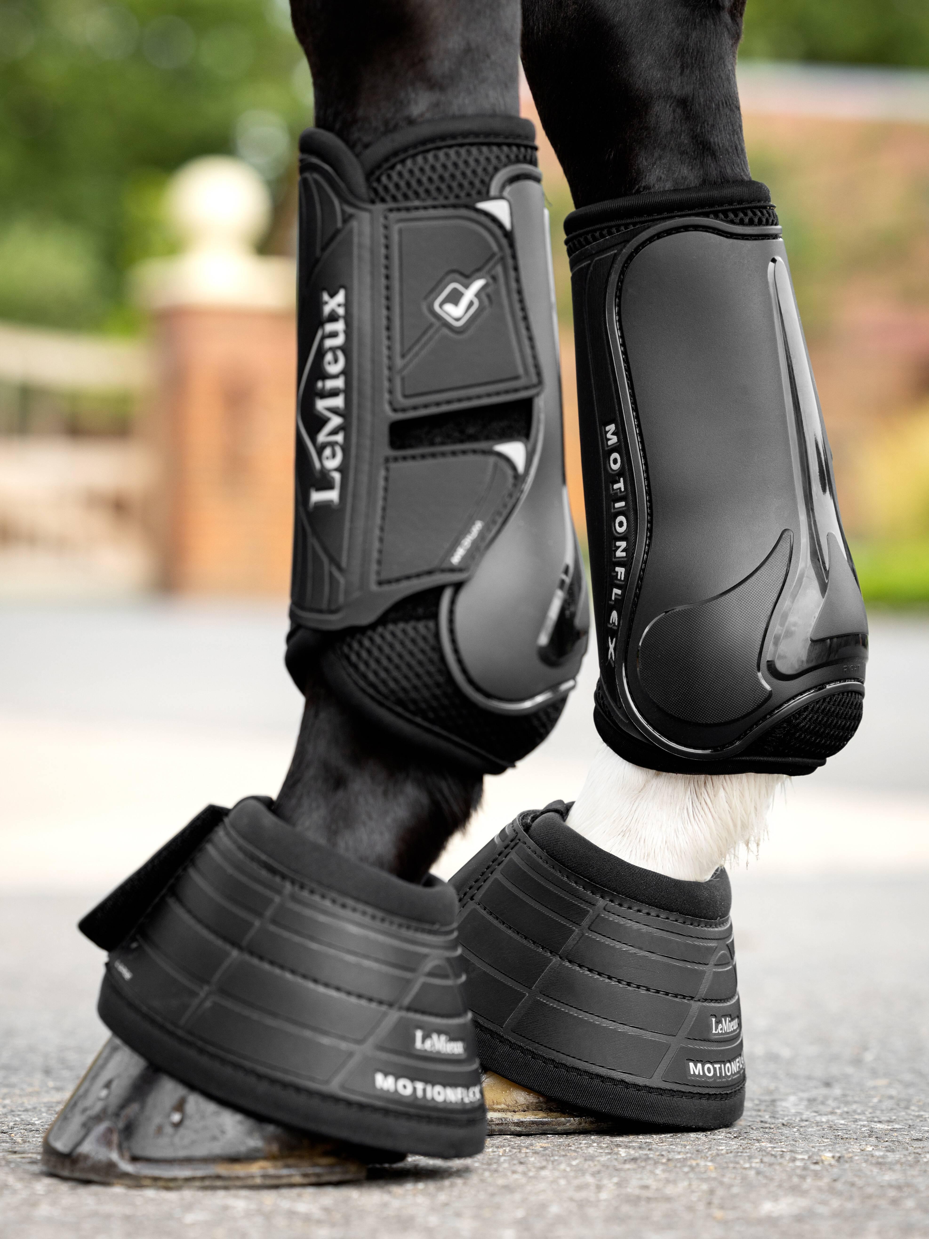 LeMiux Motionflex Dressur Gamacher- Sort