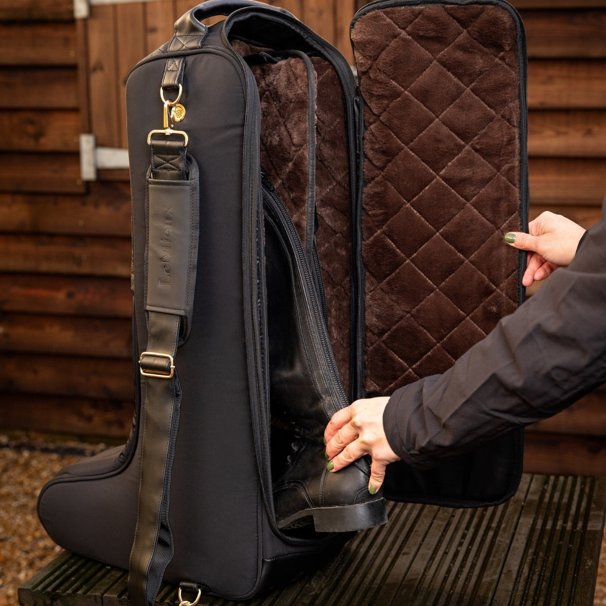 LeMieux Luxe Støvletaske - Boot Bag