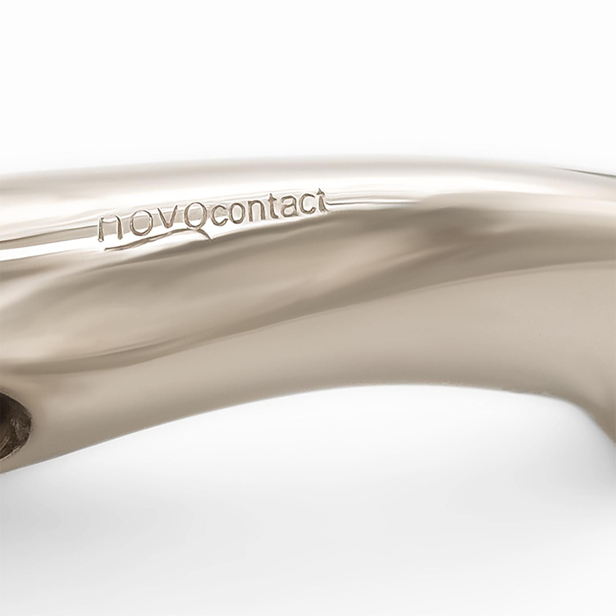 HS Trensebid, Novocontact med løse ringe, 2-delt - 14 mm - HEYO
