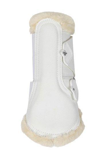 LeMieux fleece gamacher, EDGE Mesh Boot - Hvid - HEYO