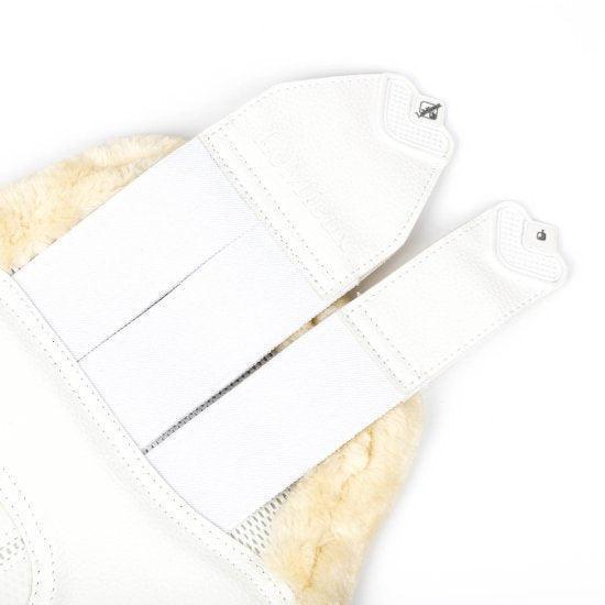 LeMieux fleece gamacher, EDGE Mesh Boot - Hvid - HEYO