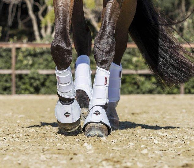 LeMieux ProShell Brushing boots, hvid, 2 pak - HEYO