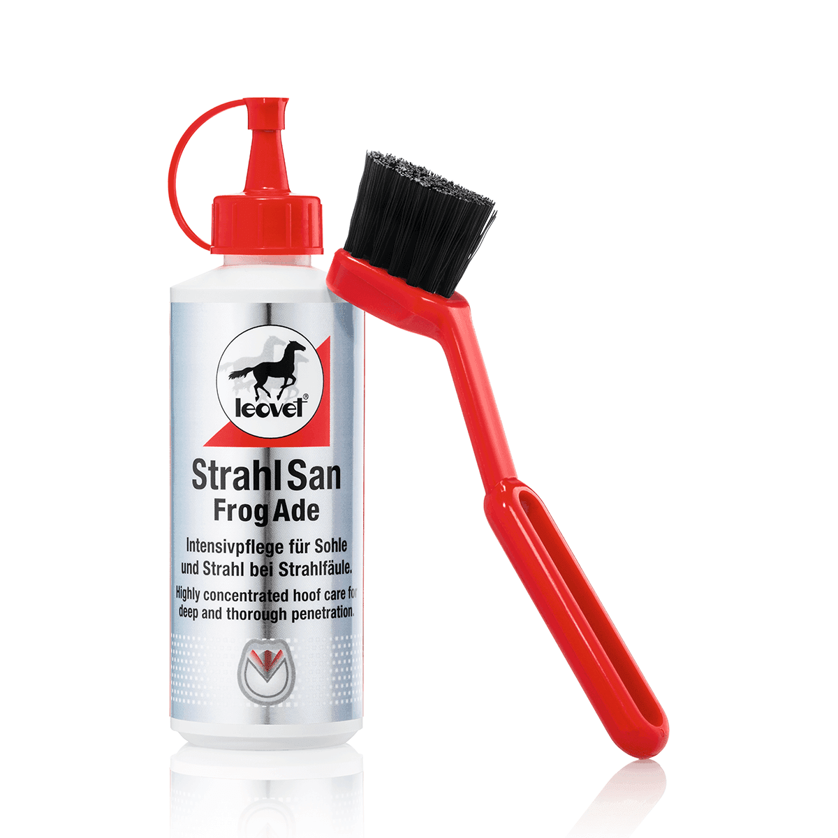 Leovet FrogAde ¨Stråle Pleje¨ med børste, 200 ml - HEYO