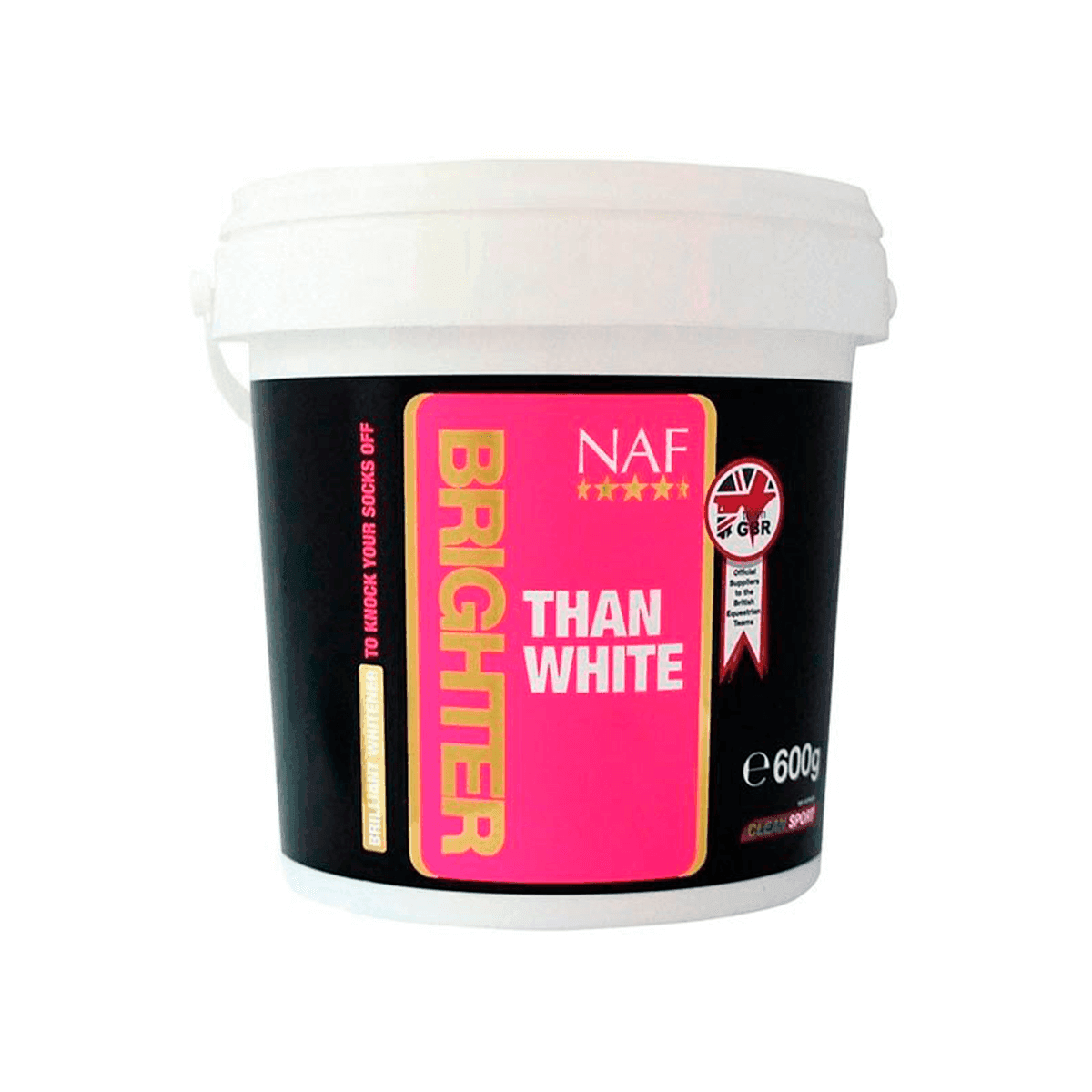 NAF Brighter Than White Pulver, 600 gr. - HEYO