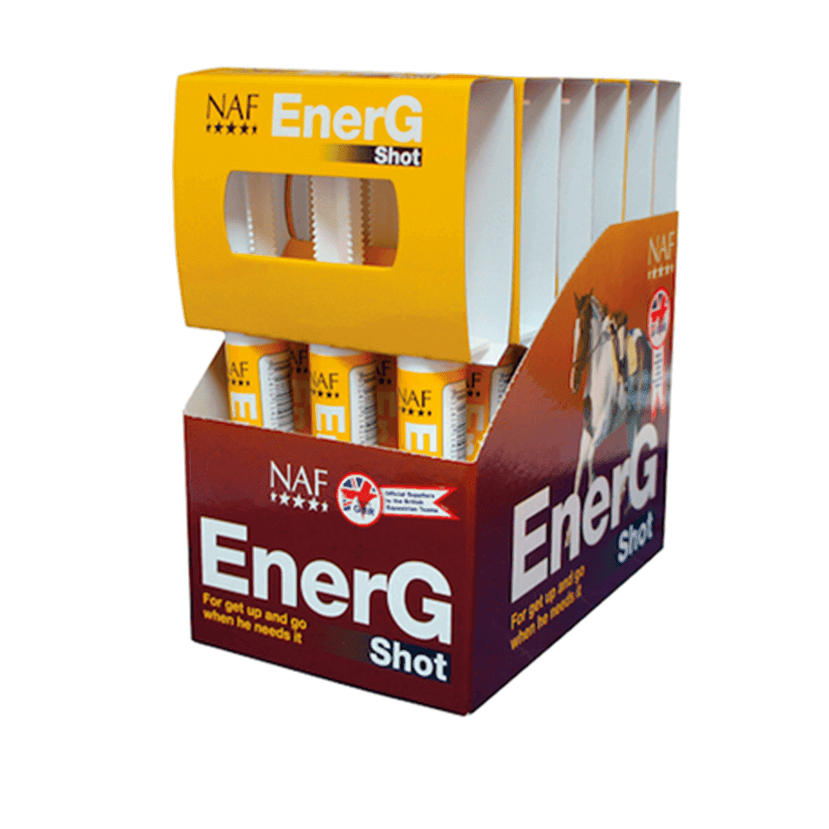 NAF EnerG shot 3 stk. x 30ml - HEYO