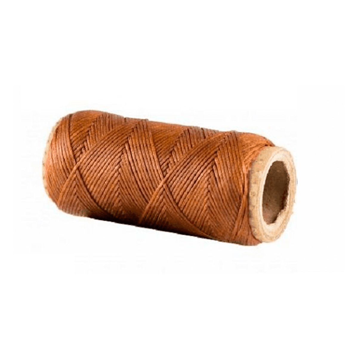 Sytråd Dulletråd m. voks 80 meter, Brun - HEYO