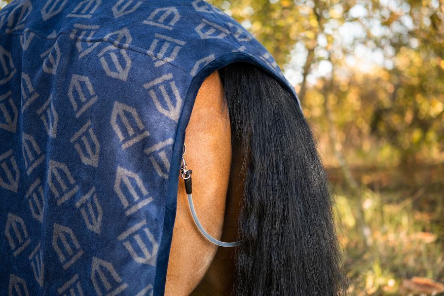 Winderen varmedækken - Winderen Thermo Coat dækken Blue / Grey - HEYO
