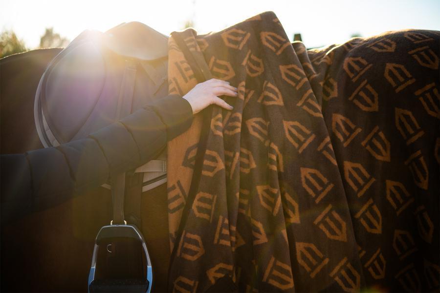 Winderen varmedækken - Winderen Thermo Coat dækken Brown / Ginger - HEYO