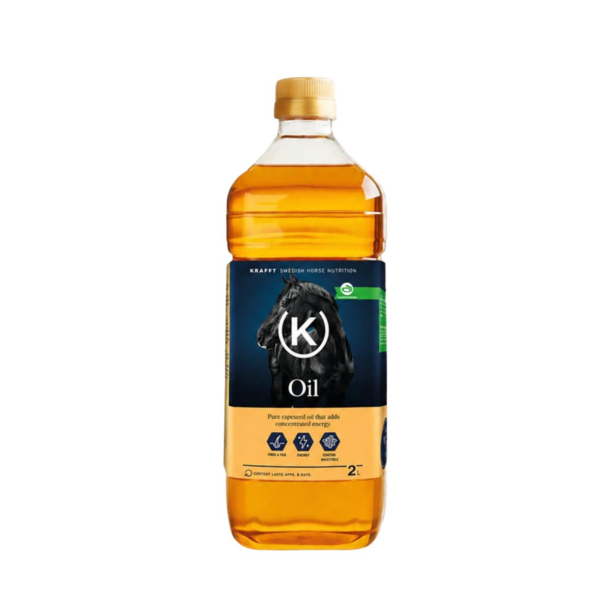 KRAFFT Rapsolie 2 liters flaske