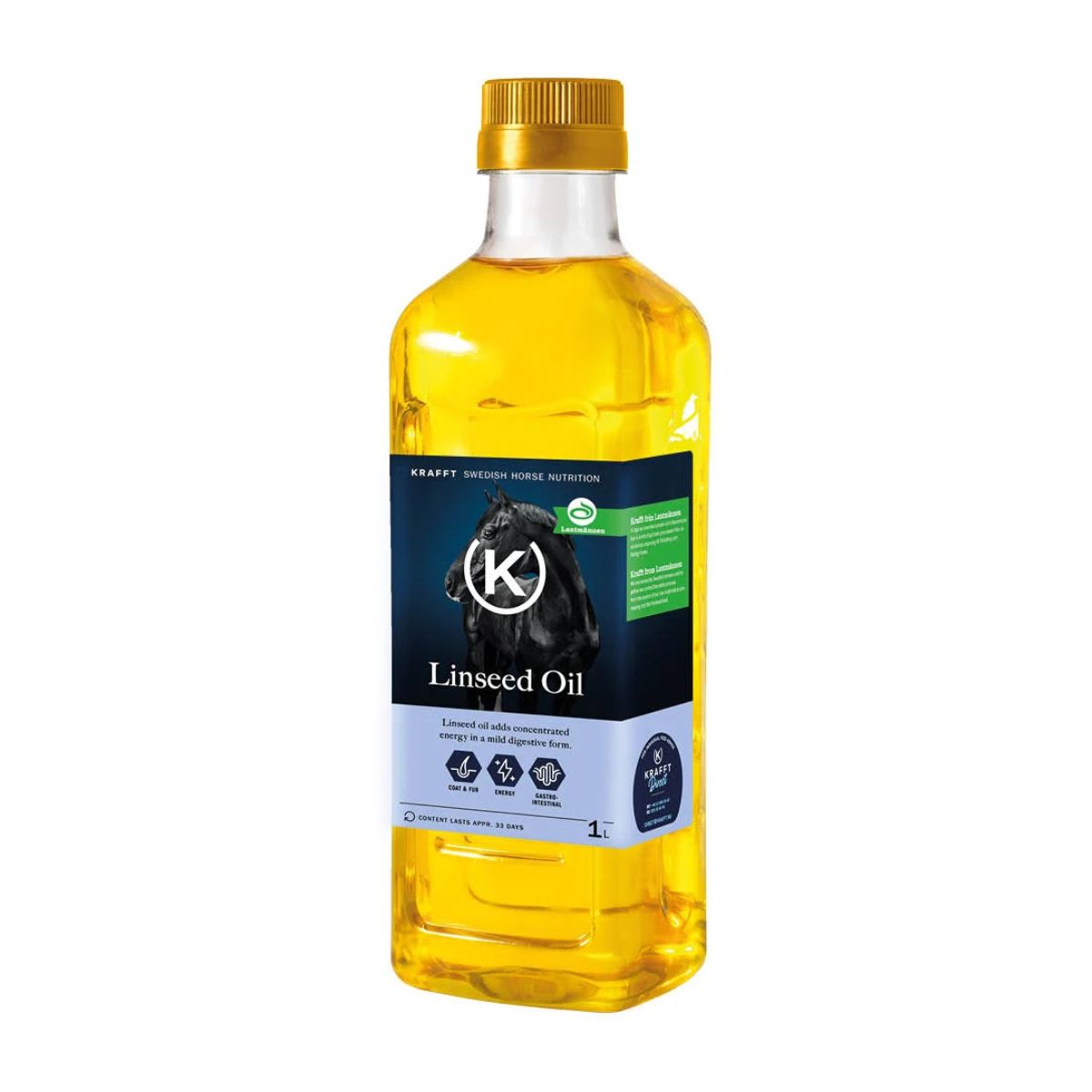 KRAFFT Linseed Oil 1 liters flaske