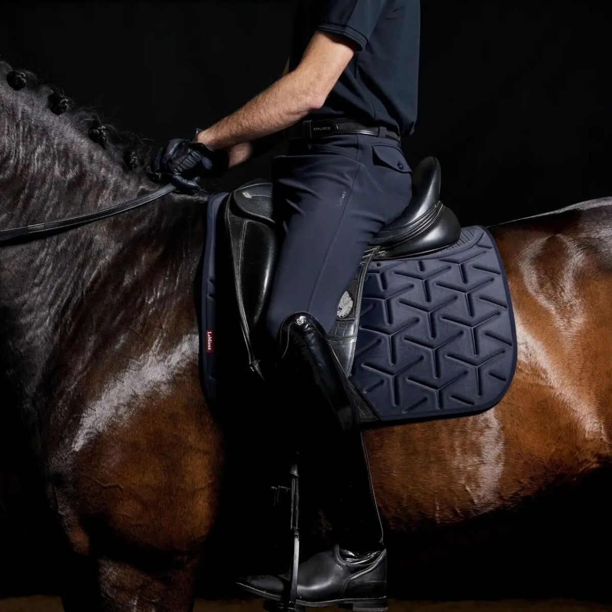 LeMieux ProForm Moulded Dressage Pad Navy